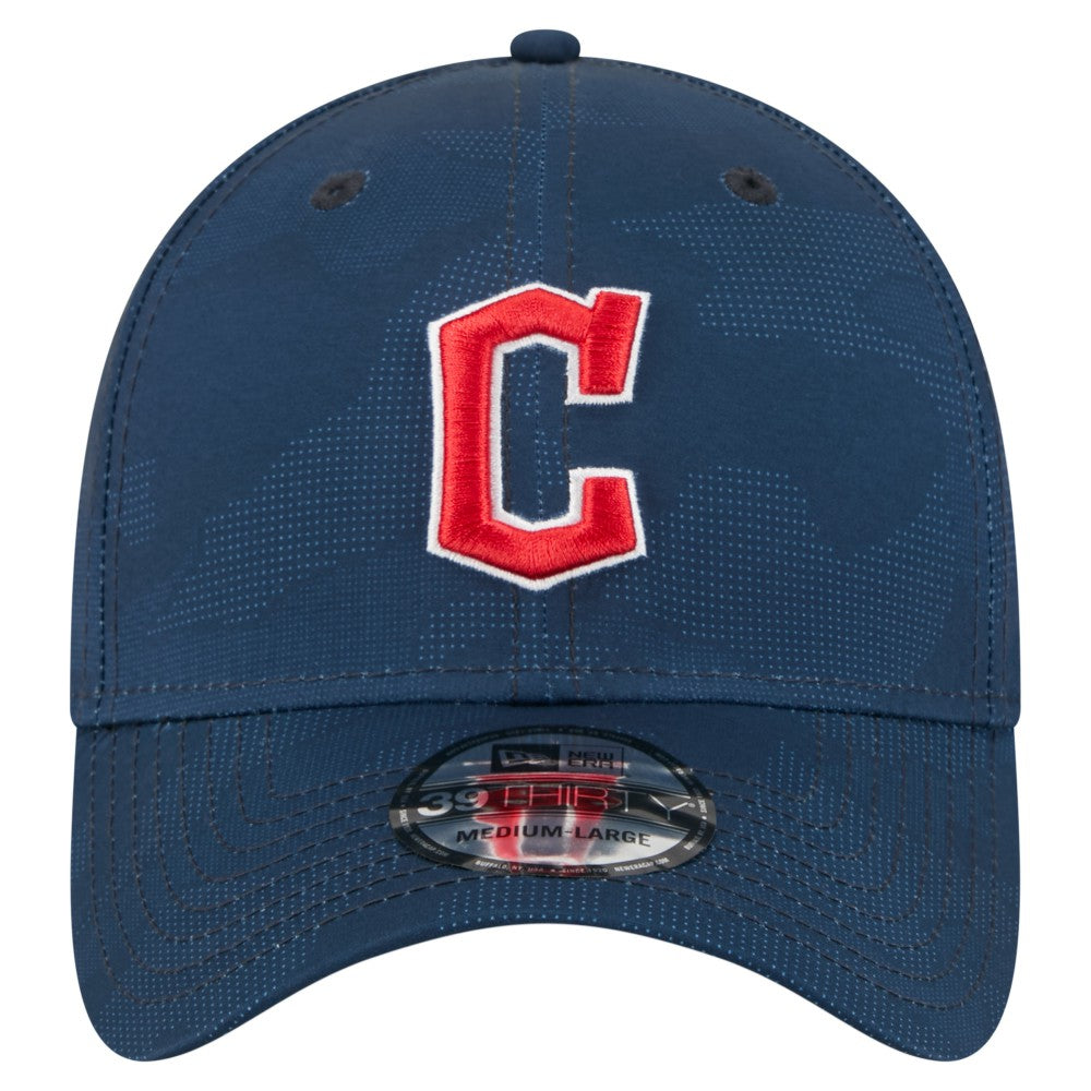 Cleveland Guardians Tonal Camo 39THIRTY Flex Hat - Navy | New Era