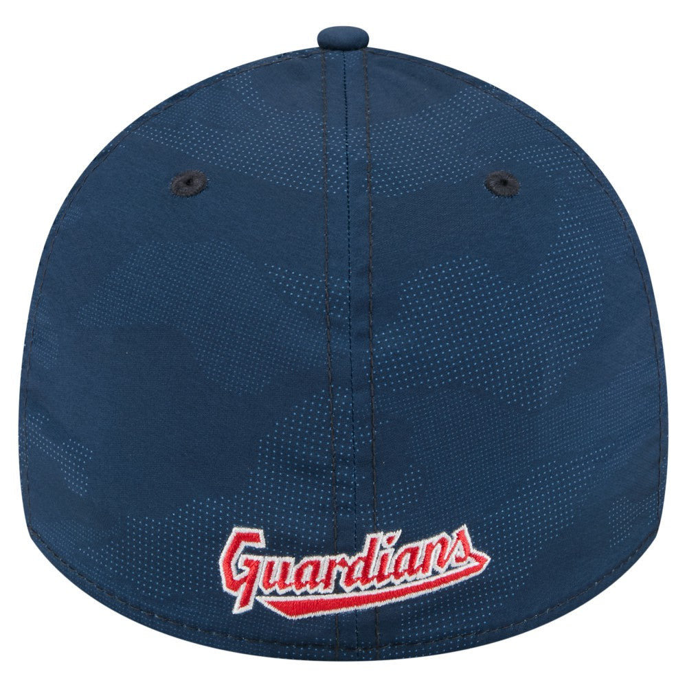 Cleveland Guardians Tonal Camo 39THIRTY Flex Hat - Navy | New Era