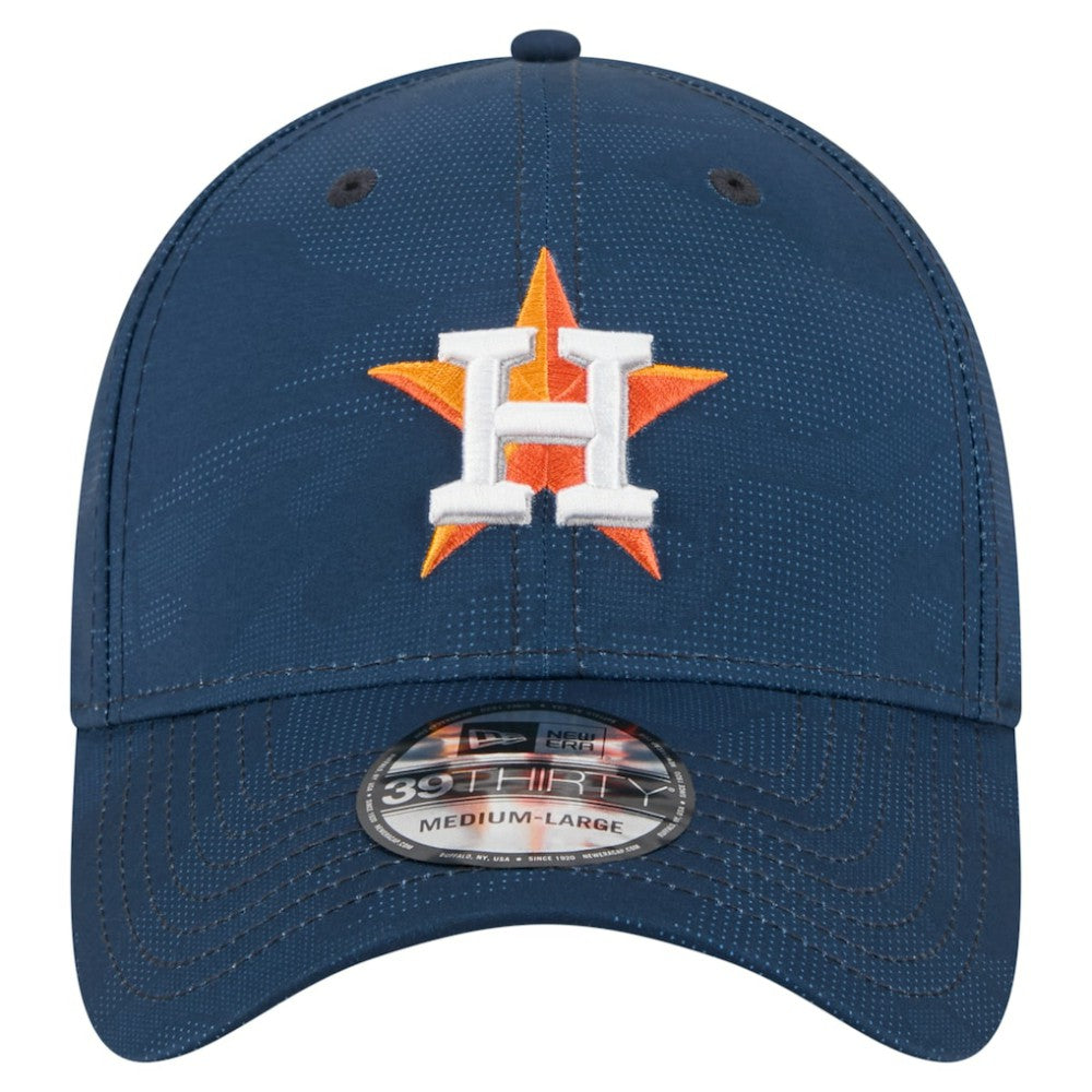 Houston Astros Tonal Camo 39THIRTY Flex Hat - Navy | New Era