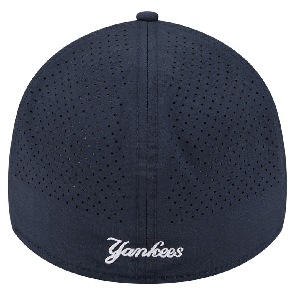 New York Yankees 39THIRTY A-Frame Perforated Flex Hat - Navy | New Era