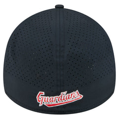 Cleveland Guardians 39THIRTY A-Frame Perforated Flex Hat - Navy | New Era