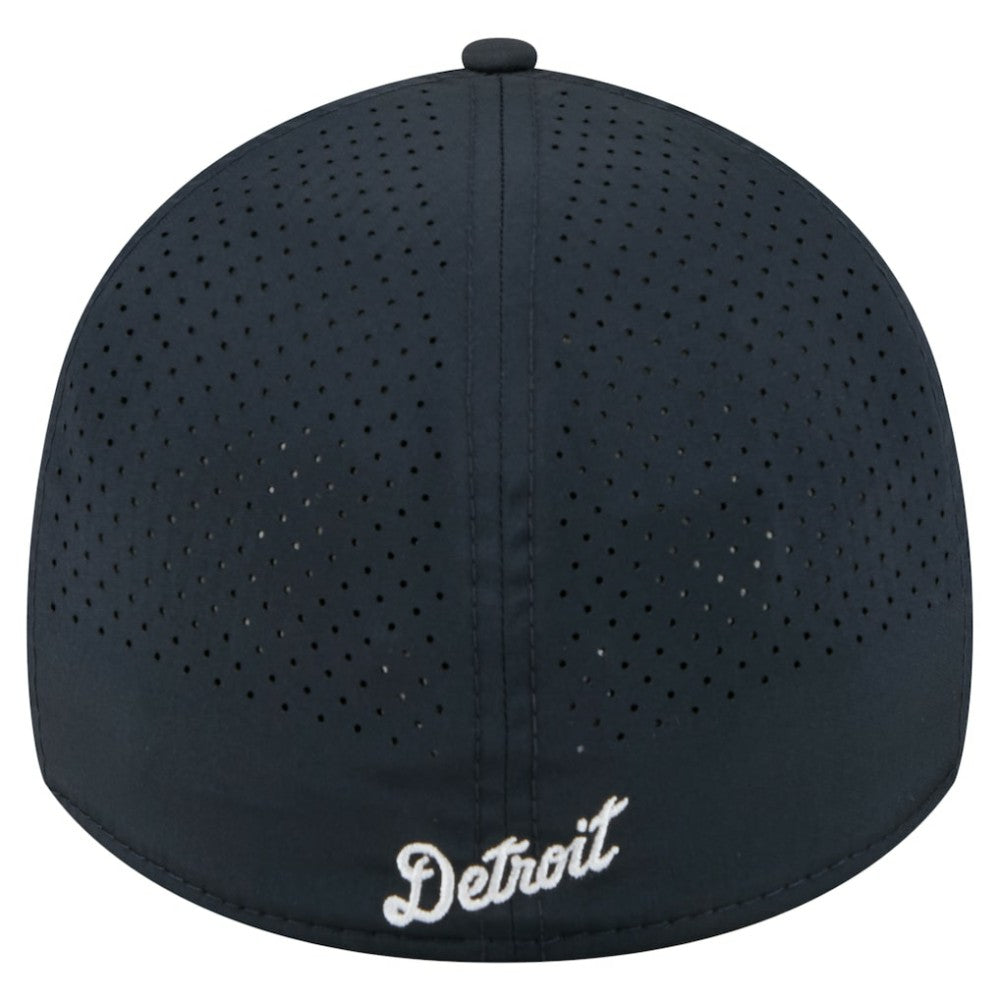 Detroit Tigers 39THIRTY A-Frame Perforated Flex Hat - Navy | New Era