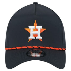 Houston Astros 39THIRTY A-Frame Perforated Flex Hat - Navy | New Era