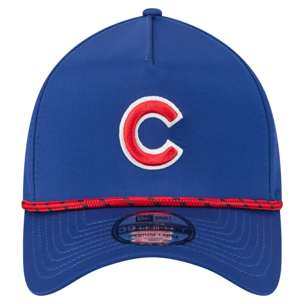 Chicago Cubs 39THIRTY A-Frame Perforated Flex Hat - Royal | New Era