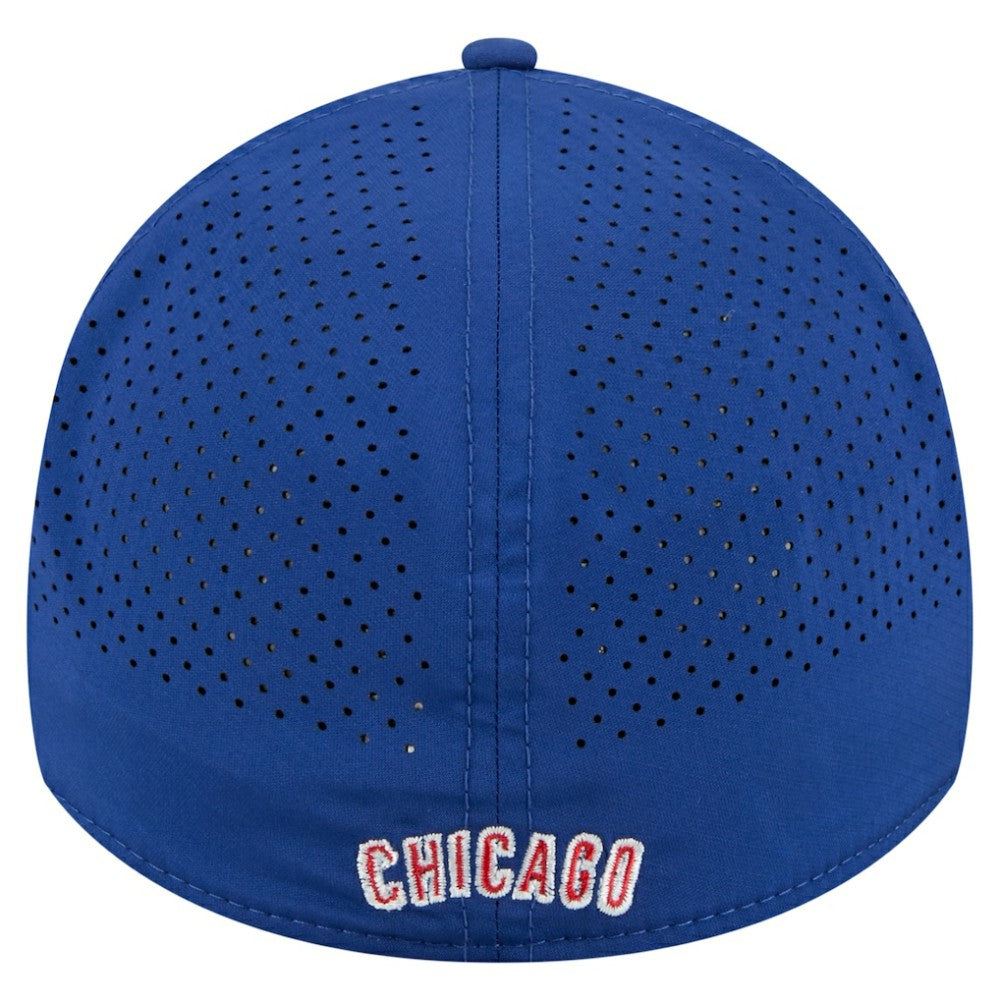Chicago Cubs 39THIRTY A-Frame Perforated Flex Hat - Royal | New Era