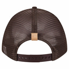 San Diego Padres Text A-Frame Trucker 9FORTY Hat - Stone/Brown | New Era