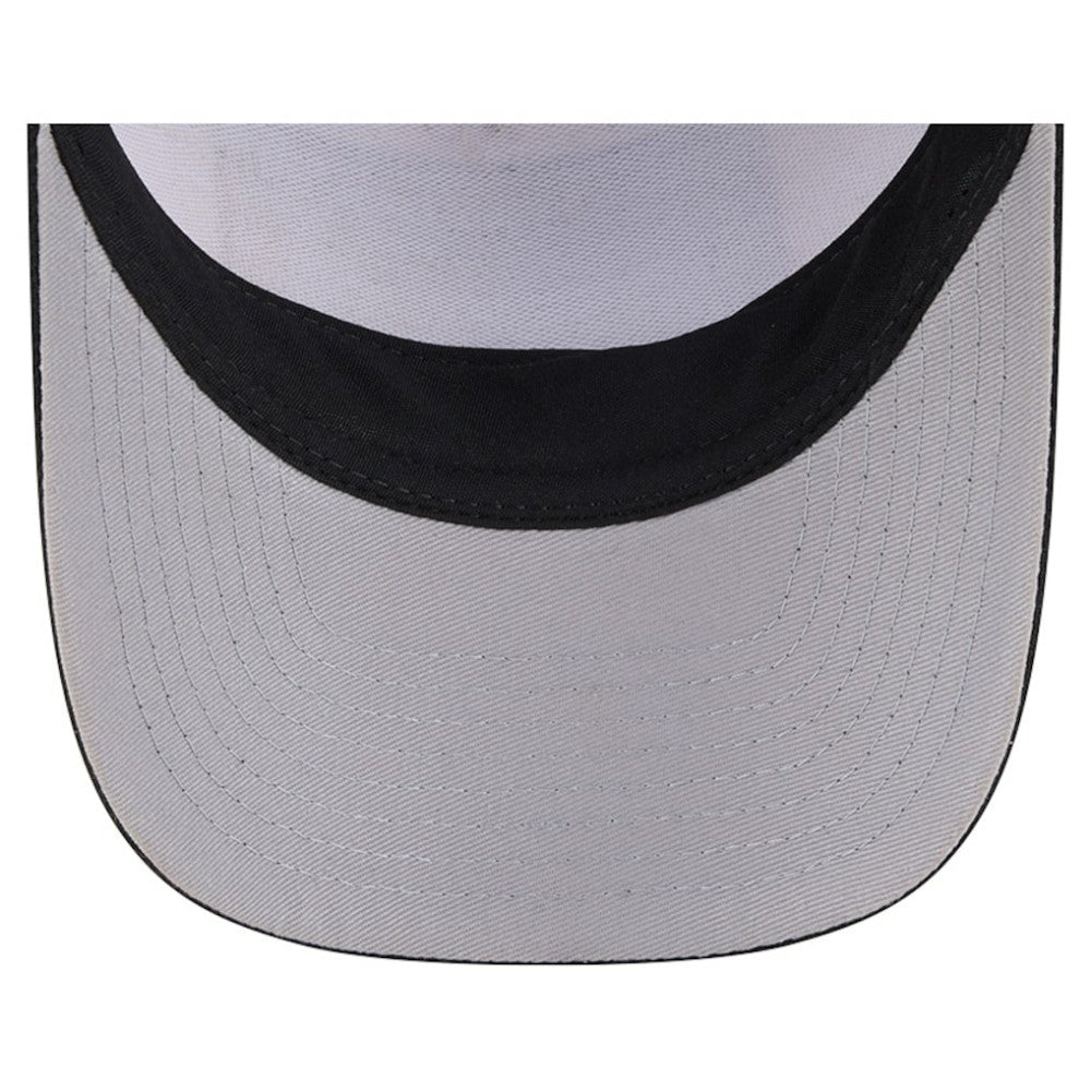 San Francisco Giants Text A-Frame Trucker 9FORTY Hat - Stone/Black | New Era