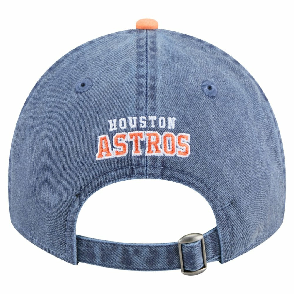 Houston Astros Select 9TWENTY Adjustable Hat - Navy/Orange | New Era