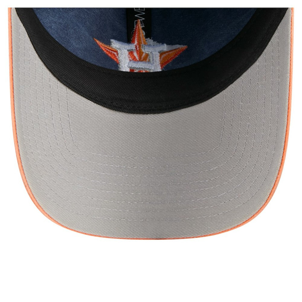 Houston Astros Select 9TWENTY Adjustable Hat - Navy/Orange | New Era
