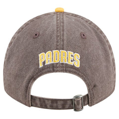 San Diego Padres Select 9TWENTY Adjustable Hat - Brown/Gold | New Era