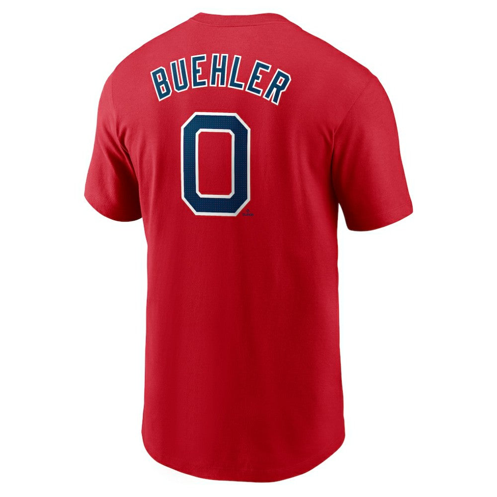Walker Buehler Boston Red Sox Fuse Name & Number T-Shirt - Red | Nike