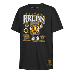 Boston Bruins Mitchell & Ness Youth Concession Stand T-Shirt Black