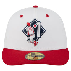 Ozzie Smith St. Louis Cardinals 59FIFTY Fitted Hat - White | New Era