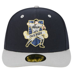 Craig Biggio Houston Astros 59FIFTY Fitted Hat - Navy | New Era