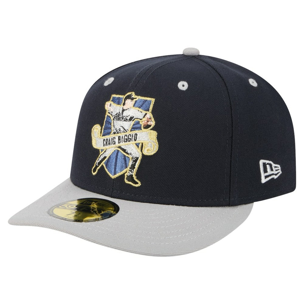 Craig Biggio Houston Astros 59FIFTY Fitted Hat - Navy | New Era