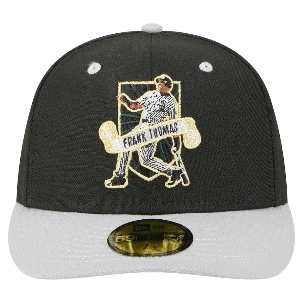 Frank Thomas Chicago White Sox 59FIFTY Fitted Hat - Black | New Era