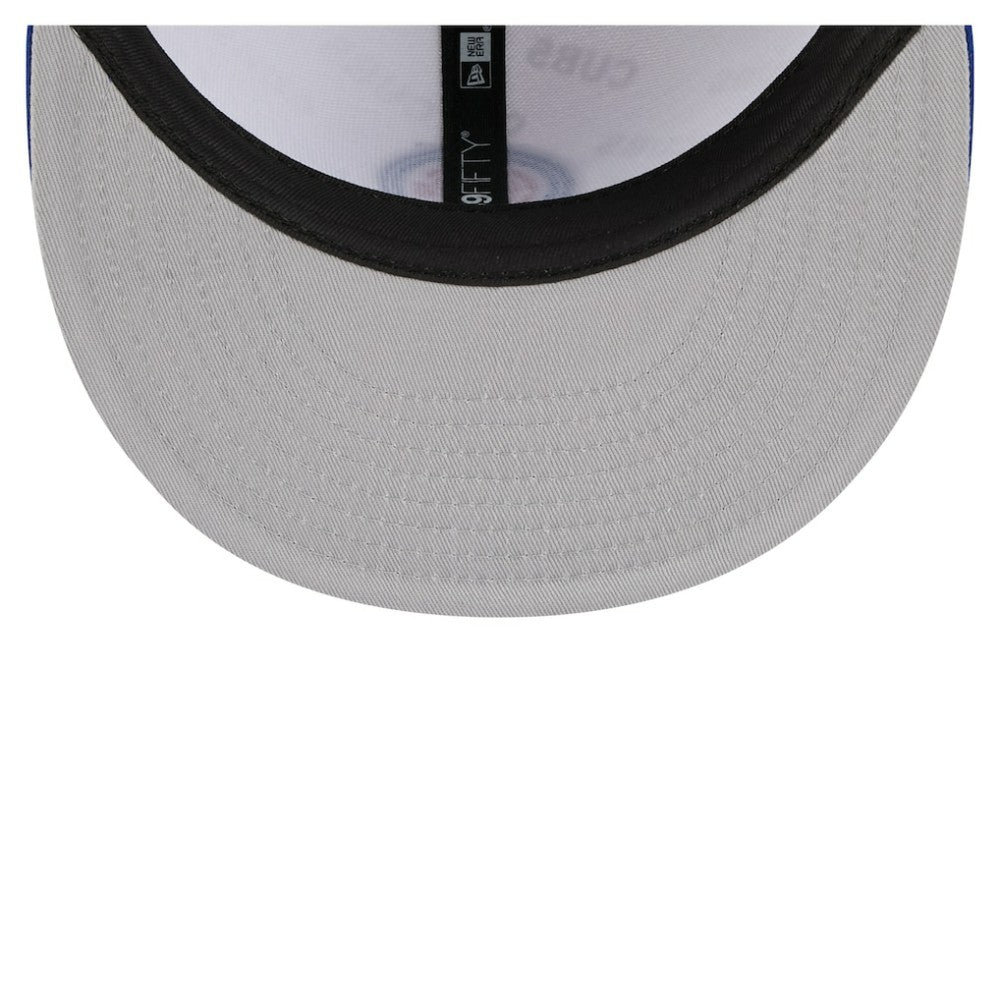 Chicago Cubs Repeat 59FIFTY Fitted Hat - White/Royal | New Era