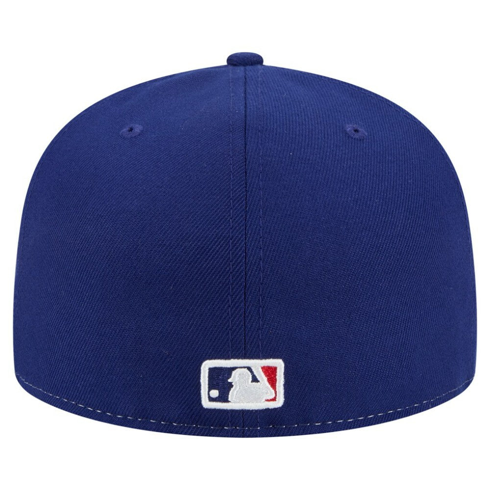 Texas Rangers Repeat 59FIFTY Fitted Hat - White/Royal | New Era