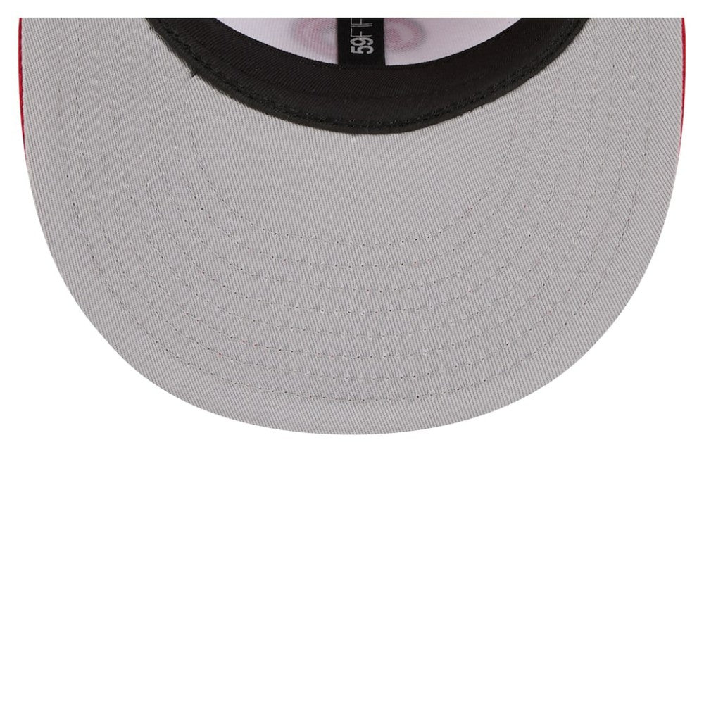 Philadelphia Phillies Repeat 59FIFTY Fitted Hat - White/Red | New Era