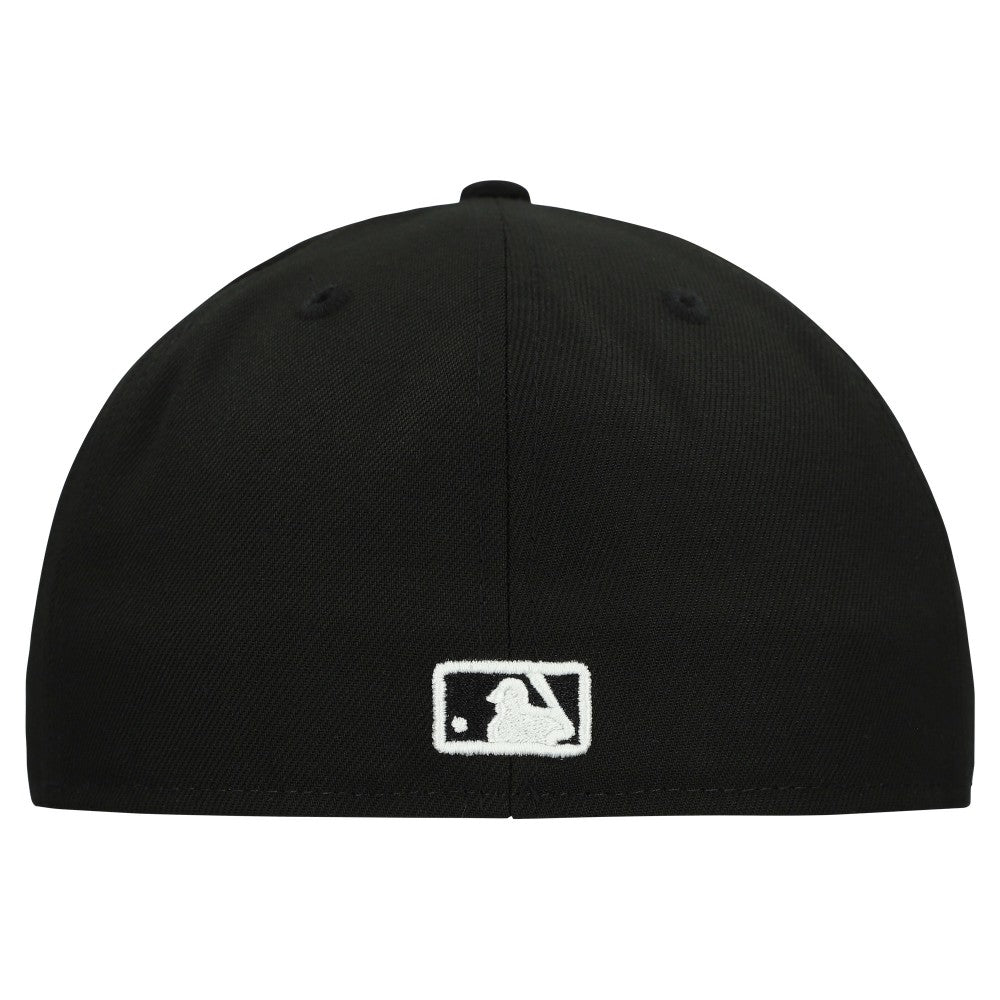 Cleveland Guardians Tri-Hit 59FIFTY Fitted Hat - Black | New Era