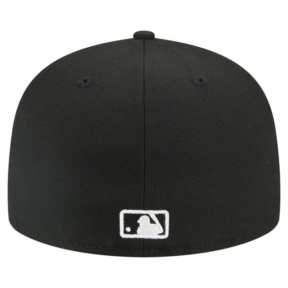 Athletics Tri-Hit 59FIFTY Fitted Hat - Black | New Era