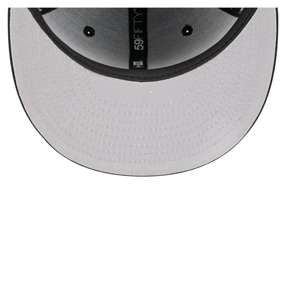 Tampa Bay Rays Tri-Hit 59FIFTY Fitted Hat - Black | New Era