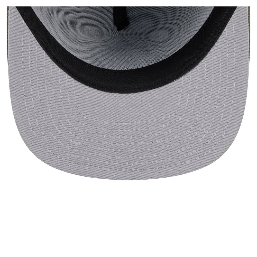 Miami Marlins Color Pack A-Frame 59FIFTY Fitted Hat - Olive | New Era