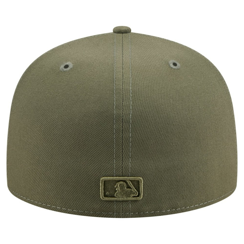 Tampa Bay Rays Color Pack A-Frame 59FIFTY Fitted Hat - Olive | New Era