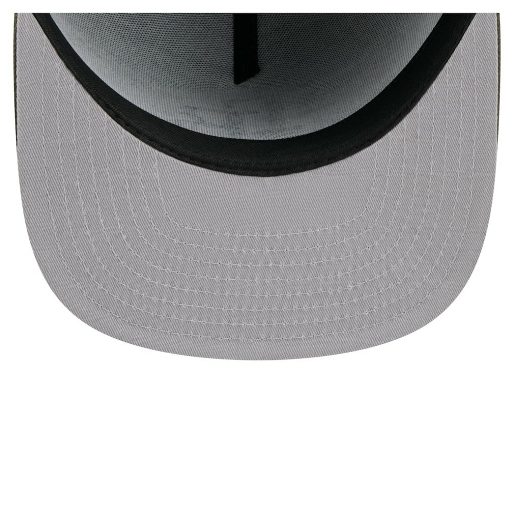 Tampa Bay Rays Color Pack A-Frame 59FIFTY Fitted Hat - Olive | New Era