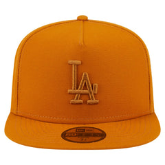 Los Angeles Dodgers Color Pack A-Frame 59FIFTY Fitted Hat - Orange | New Era