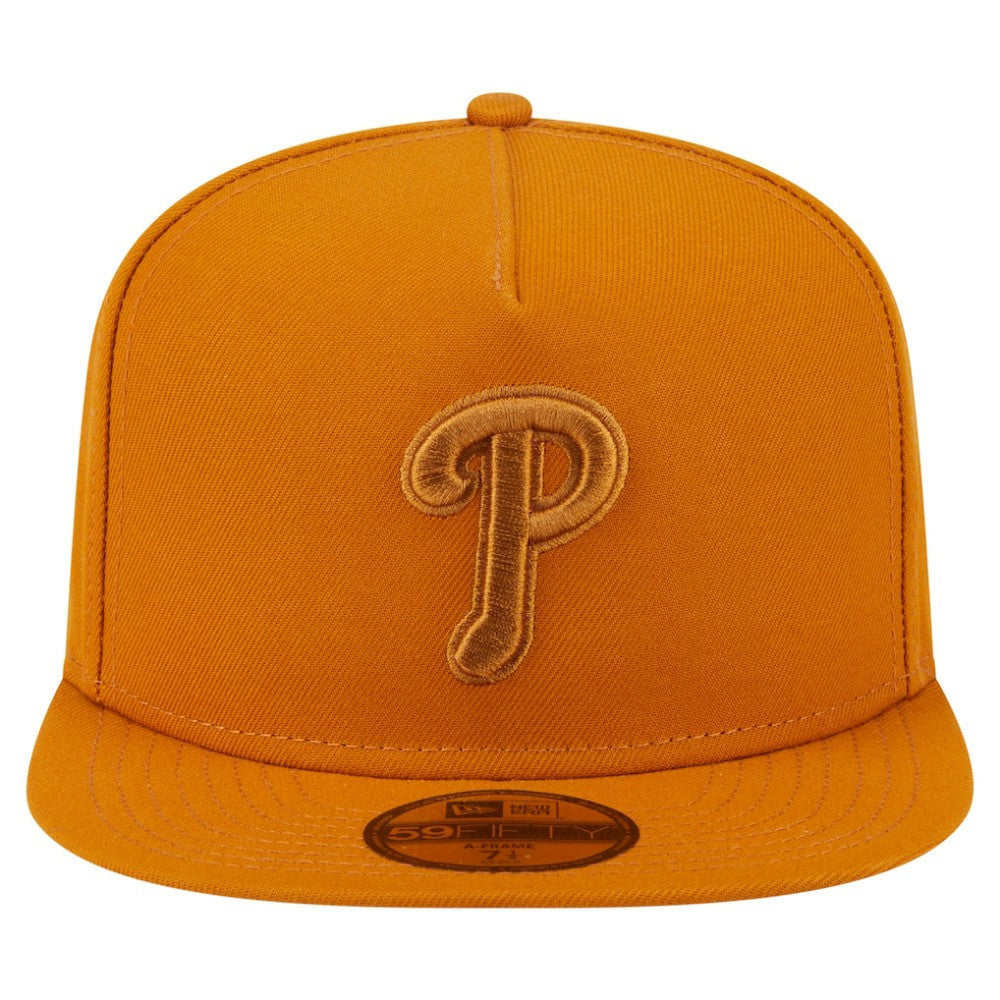 Philadelphia Phillies Color Pack A-Frame 59FIFTY Fitted Hat - Orange | New Era
