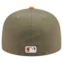 St. Louis Cardinals Two-Tone Color Pack A-Frame 59FIFTY Fitted Hat - Olive/Orange | New Era
