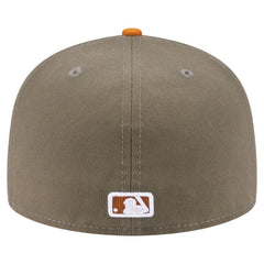 Chicago White Sox Two-Tone Color Pack A-Frame 59FIFTY Fitted Hat - Olive/Orange | New Era