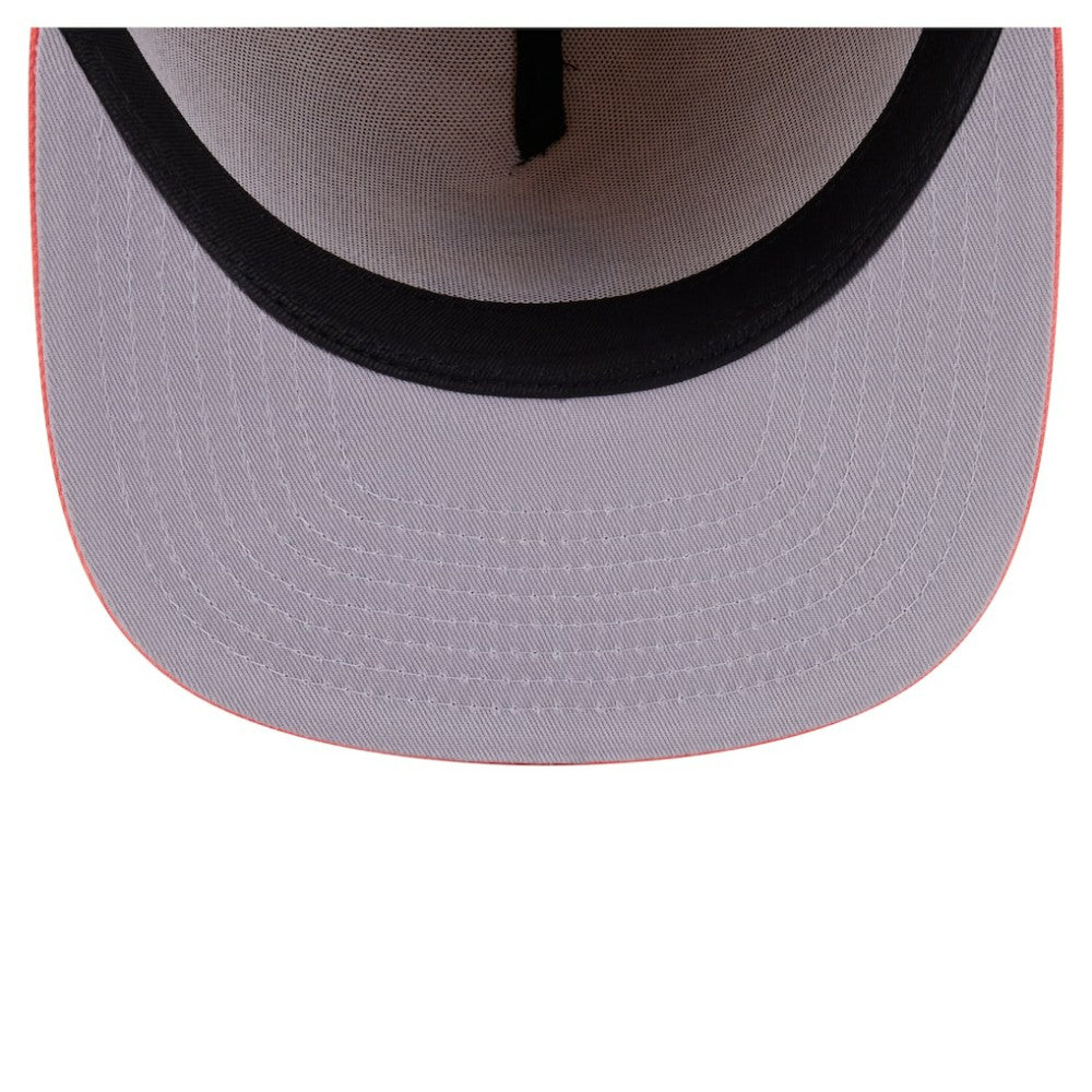 Chicago Cubs Two-Tone Color Pack A-Frame 59FIFTY Fitted Hat - Light Beige/Coral | New Era