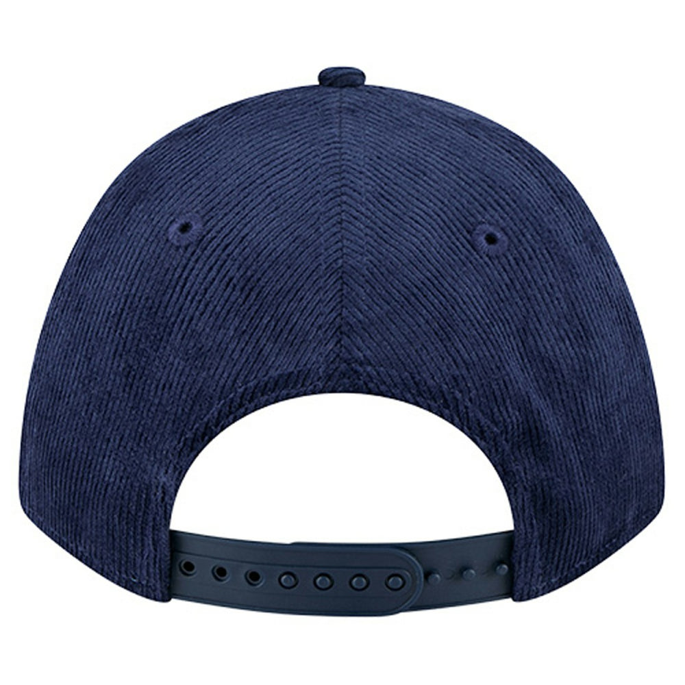 Houston Texans New Era Cord Corduroy 9FORTY A-Frame Adjustable Hat - Navy for sale