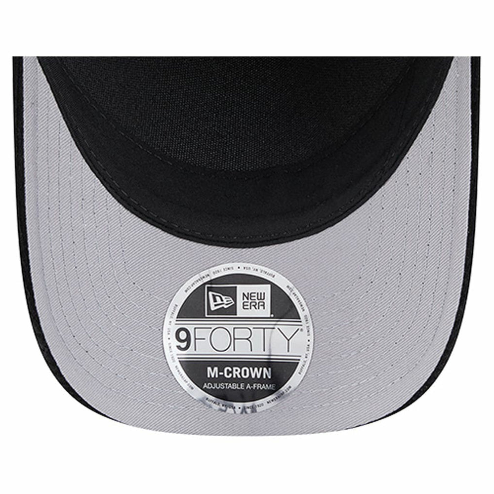 Pittsburgh Steelers New Era Cord Corduroy 9FORTY A-Frame Adjustable Hat - Black on sale
