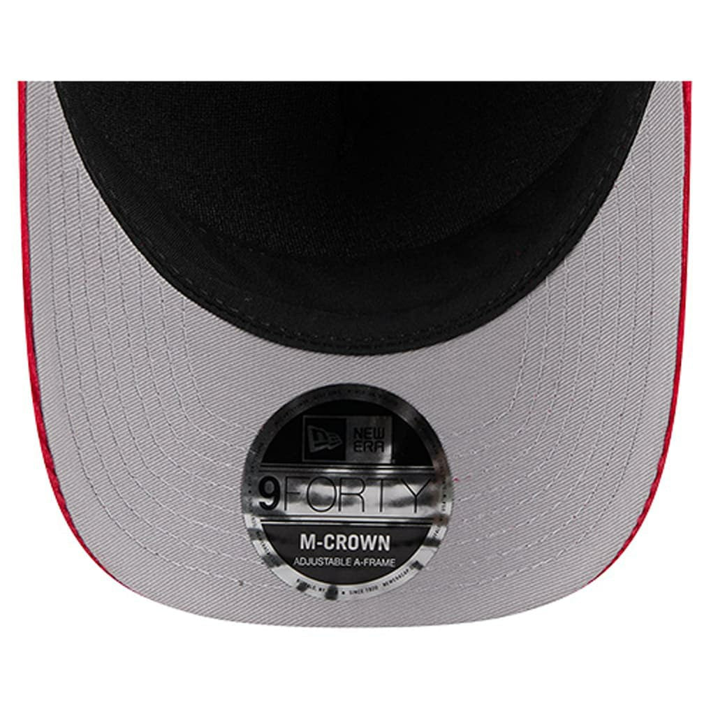 San Francisco 49ers New Era Cord Corduroy 9FORTY A-Frame Adjustable Hat - Scarlet on sale