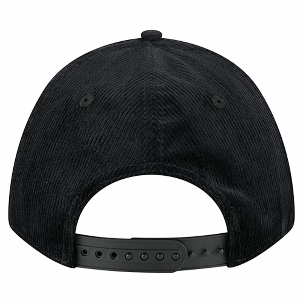 Baltimore Ravens New Era Cord Corduroy 9FORTY A-Frame Adjustable Hat - Black on sale
