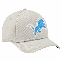 Detroit Lions New Era Cord Corduroy 9FORTY A-Frame Adjustable Hat - Silver outlet