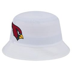 Arizona Cardinals New Era Helmet Bucket Hat - White outlet