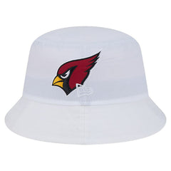 Arizona Cardinals New Era Helmet Bucket Hat - White outlet