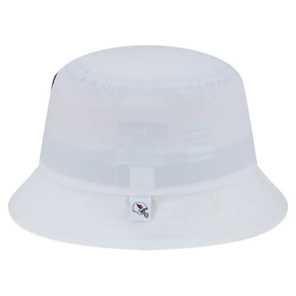Arizona Cardinals New Era Helmet Bucket Hat - White outlet