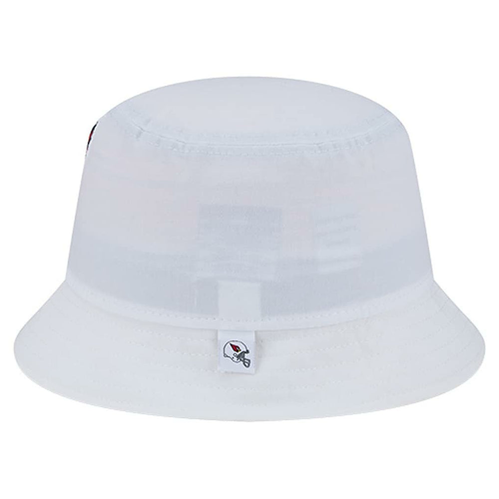 Arizona Cardinals New Era Helmet Bucket Hat - White outlet