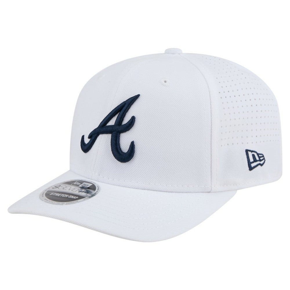 Atlanta Braves COOLERA 9SEVENTY Adjustable Hat - White | New Era