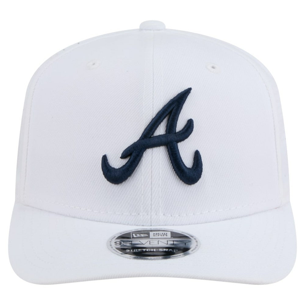 Atlanta Braves COOLERA 9SEVENTY Adjustable Hat - White | New Era