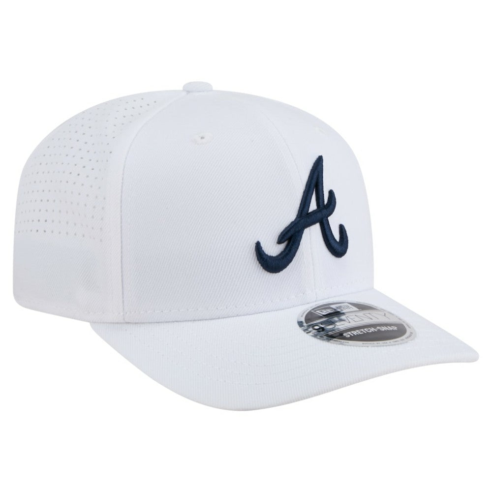 Atlanta Braves COOLERA 9SEVENTY Adjustable Hat - White | New Era