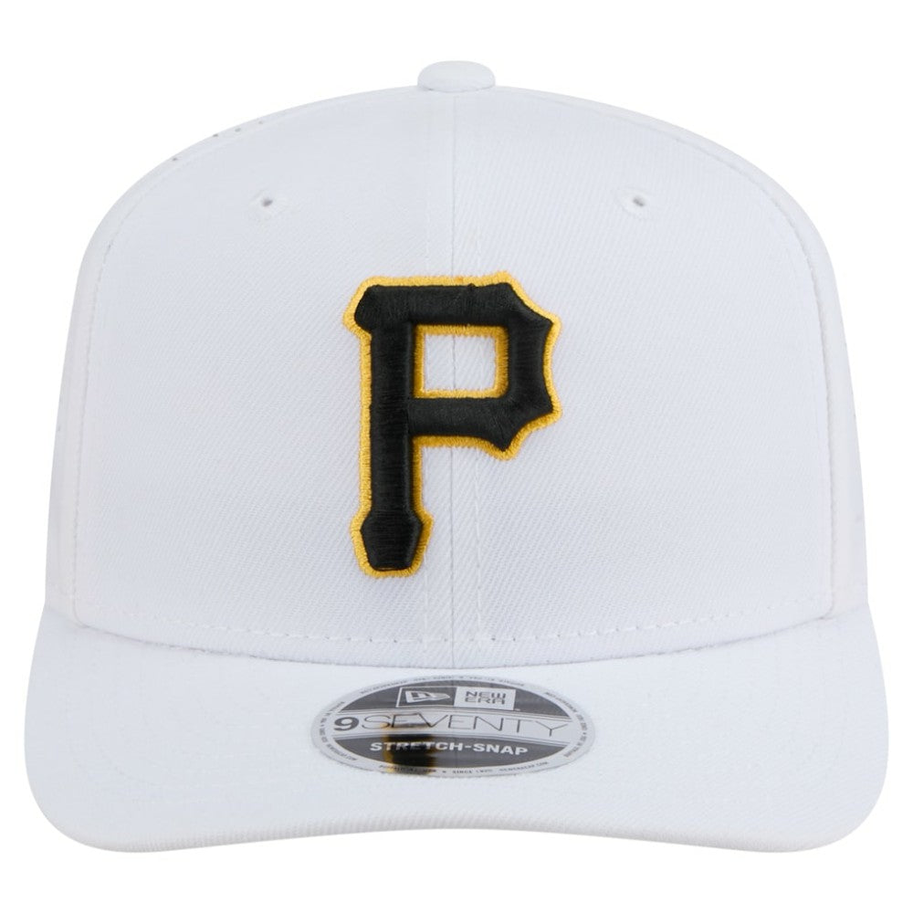 Pittsburgh Pirates COOLERA 9SEVENTY Adjustable Hat - White | New Era
