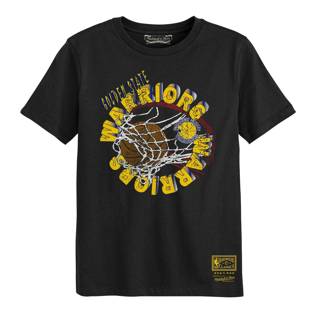 Golden State Warriors Preschool In The Net T-Shirt sale - Black | Mitchell & Ness discount