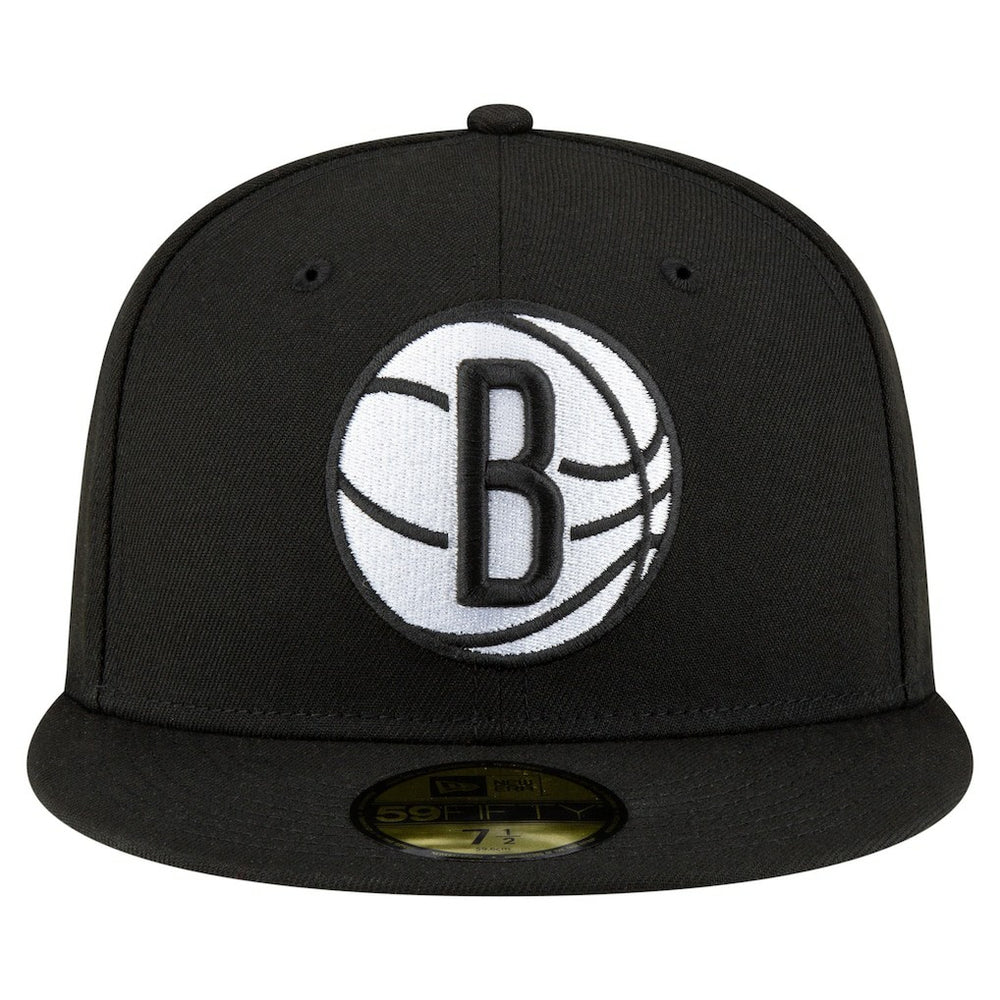 Brooklyn Nets 59FIFTY Fitted Hat - Black | New Era outlet
