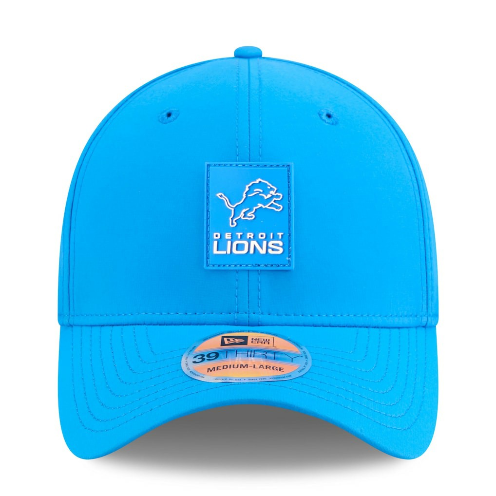 Detroit Lions New Era 2025 Sideline 39THIRTY Flex Hat - Blue online